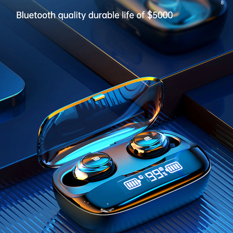 M-U8 TWS Wireless Bluetooth 5.0 Digital Display Earbuds Bluetooth Earphones M-U8 TWS Wireless Bluetooth 5.0 Digital Display Earbuds Bluetooth Earphones